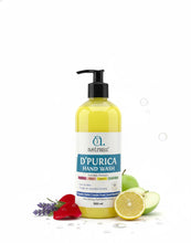 D’Purica Organic Anti-Bacterial Hand Wash – Toxin-Free & Non-Drying (500 ml) by Astraaz